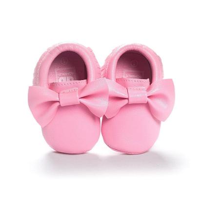 Baby Simple Bowknot Shoes-visikids