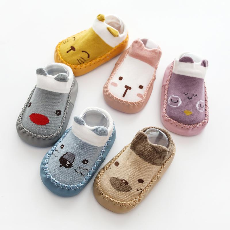 Baby Bow Bottom Floor Shoes-visikids