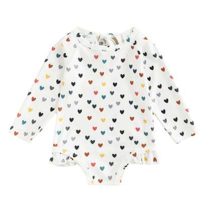 Cute Printed Swimsuit-visikids