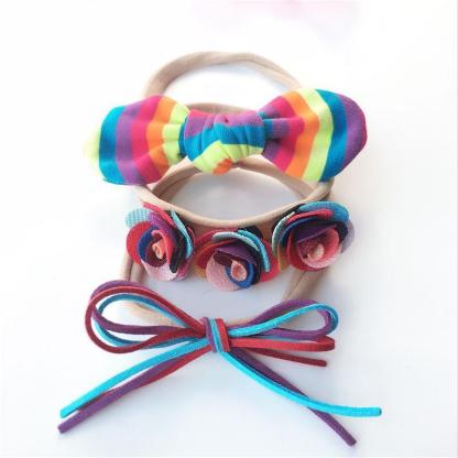 3-piece Baby Headband Set-visikids