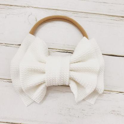 Baby Big Bowknot Hairband Headbands-visikids