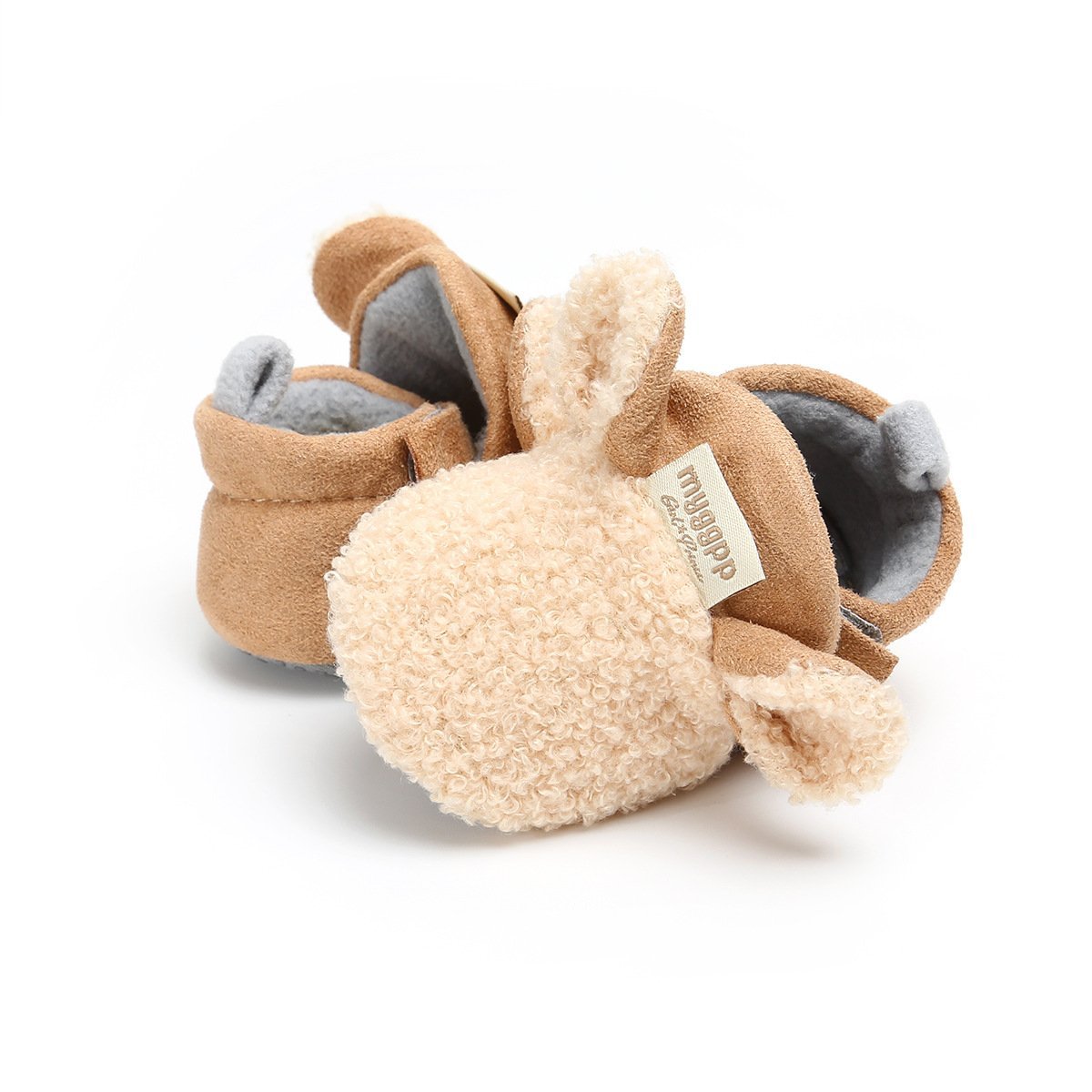 Baby Girl Cotton Plush Shoes-visikids