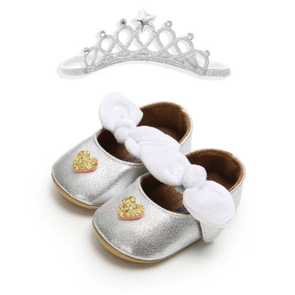 Baby Girl Bow Princess Shoes-visikids