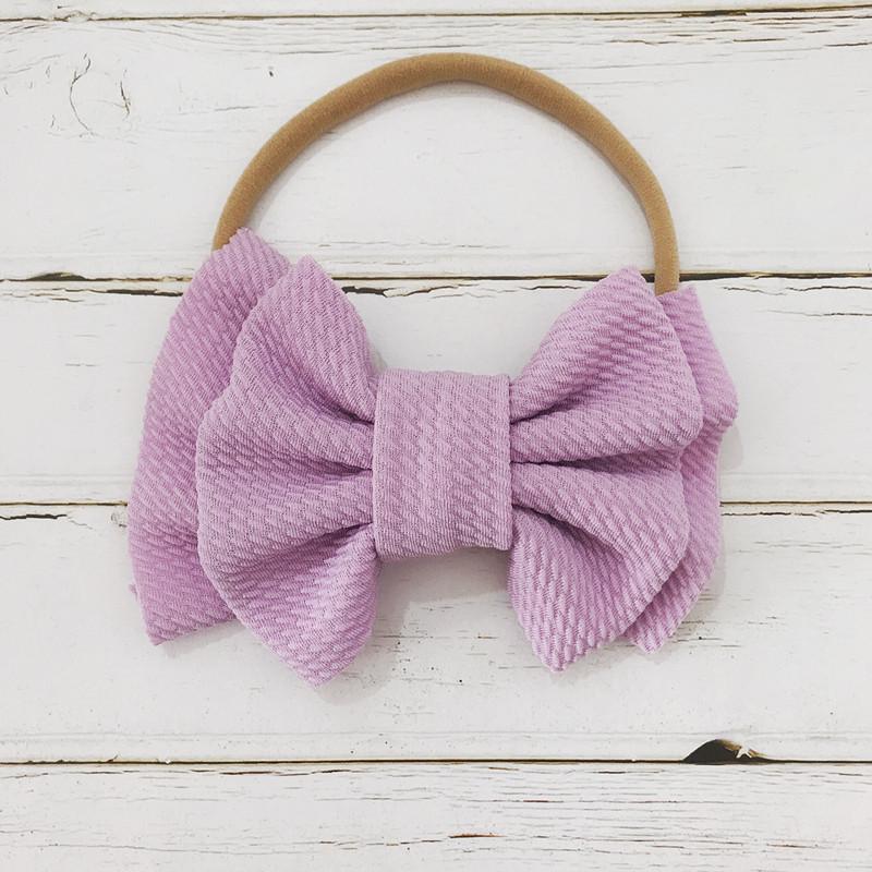 Baby Big Bowknot Hairband Headbands-visikids