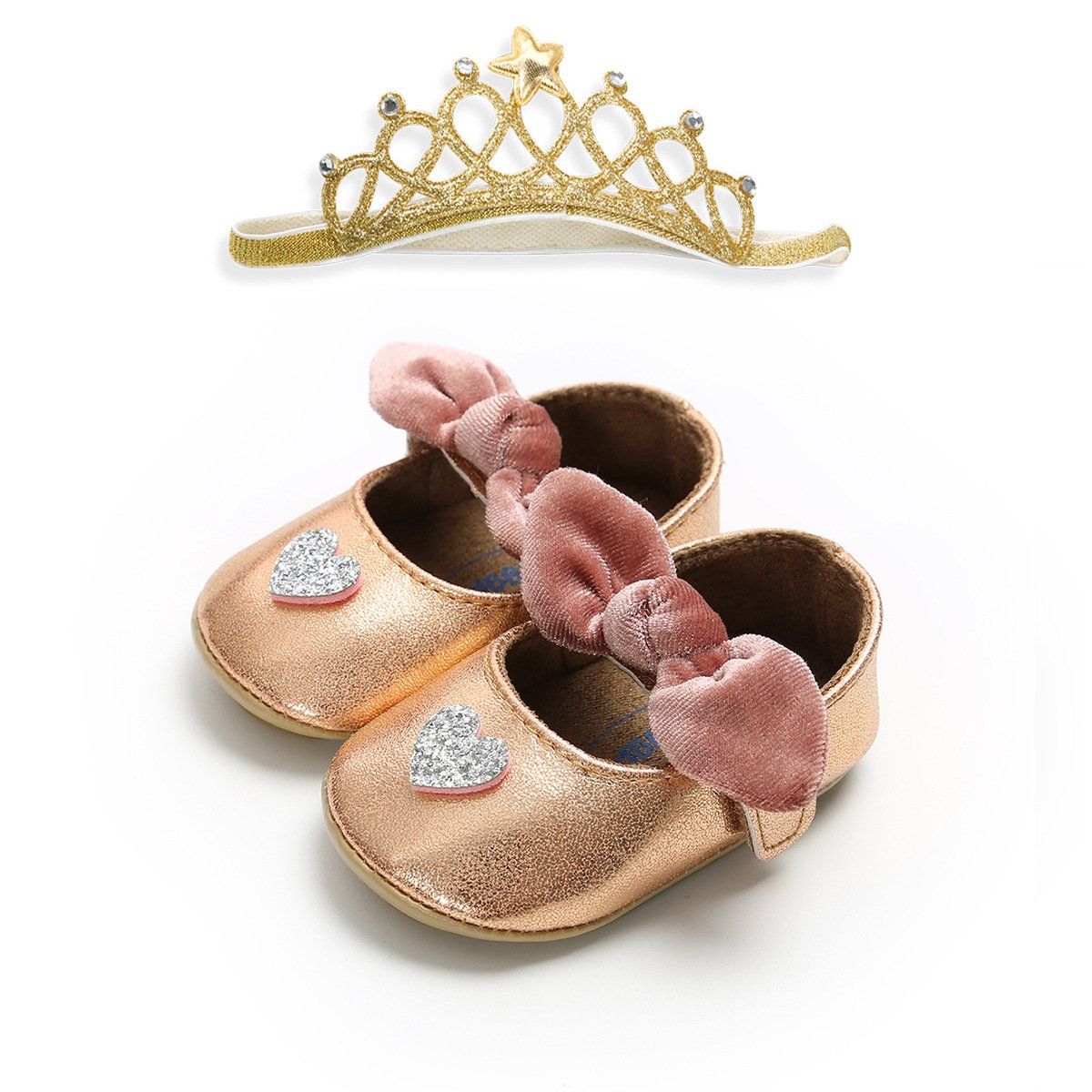 Baby Girl Bow Princess Shoes-visikids