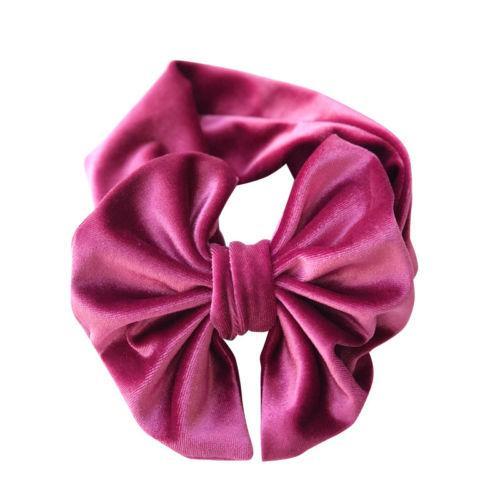 Beauty Baby Girls Infant Bow Headband-visikids