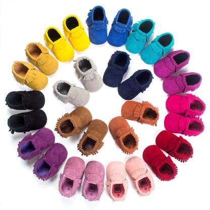 Baby Soft Bottom Tassel Toddler Shoes-visikids
