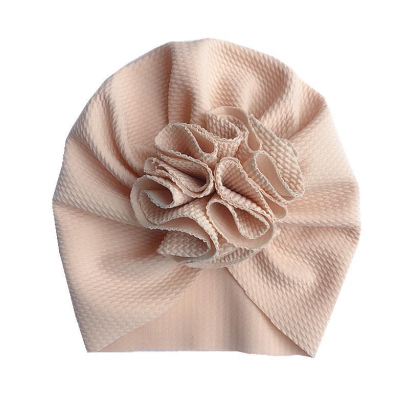 Children's hat soft knitted cloth bow
