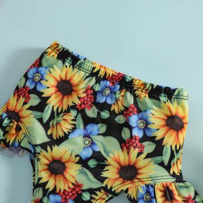 Toddler Girl Flora Swimwears-visikids
