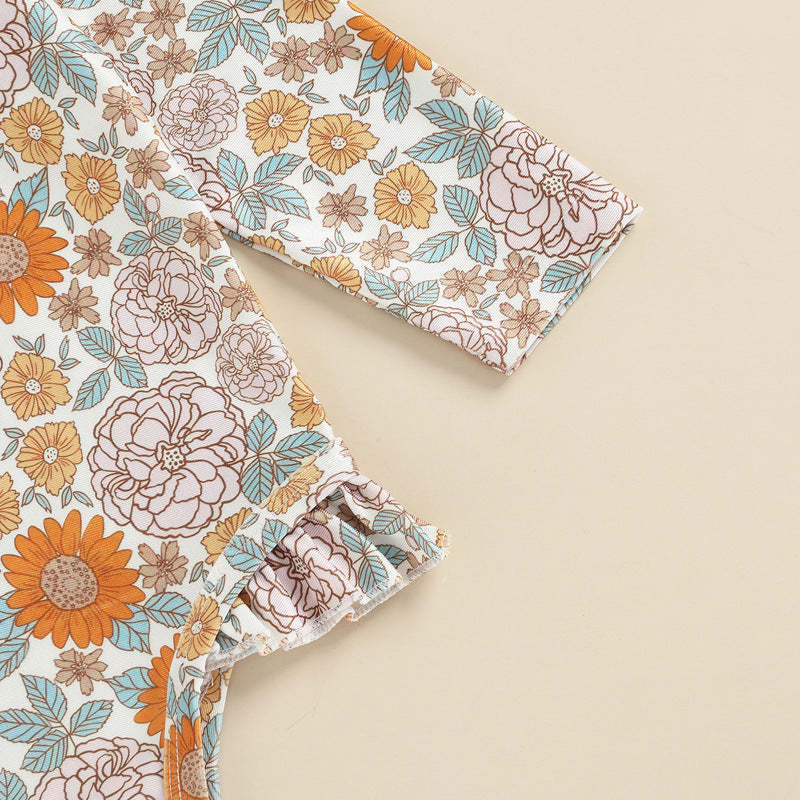 Cute Printed Swimsuit-visikids