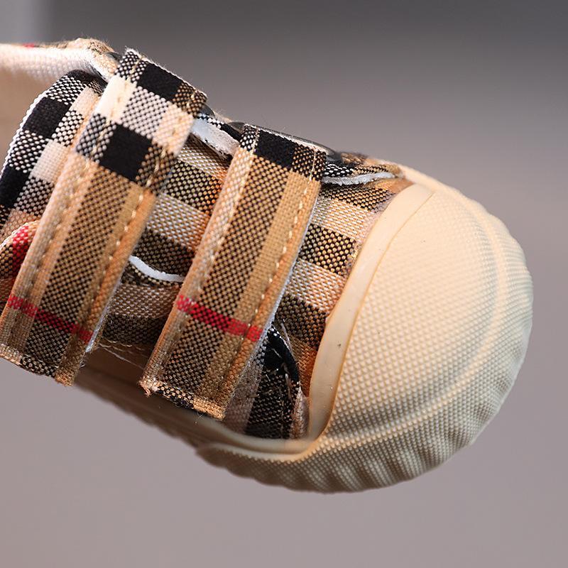 Check Pattern Shoes-visikids