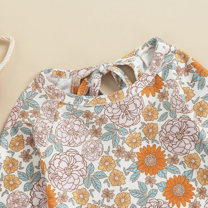 Cute Printed Swimsuit-visikids