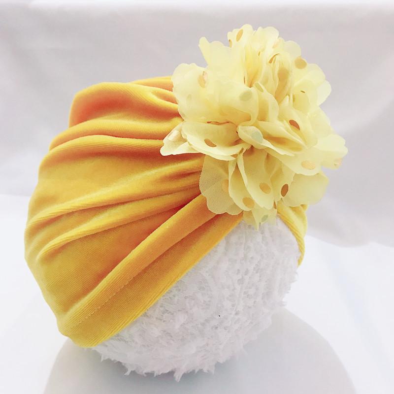 Baby 3D Gold Stamping Velvet Headbands-visikids