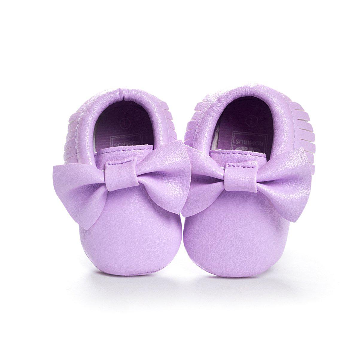 Baby Simple Bowknot Shoes-visikids
