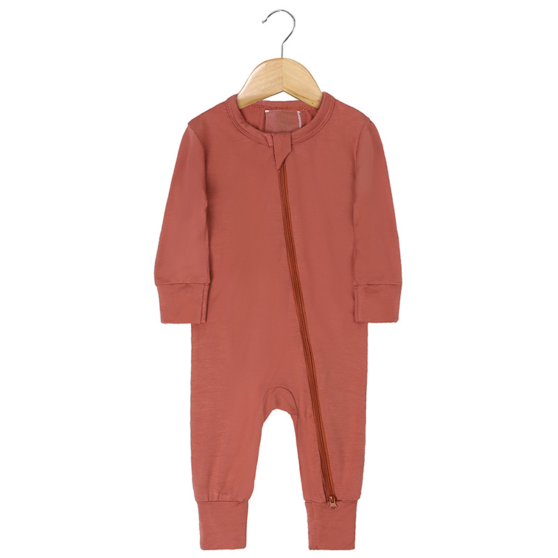 Newborn Bamboo Solid Jumpsuit