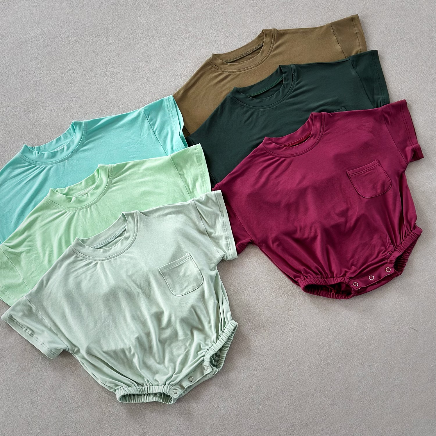 Baby Bamboo Bubble Romper