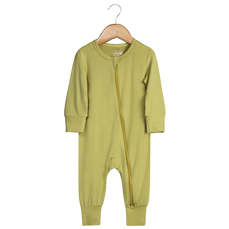 Newborn Bamboo Solid Jumpsuit