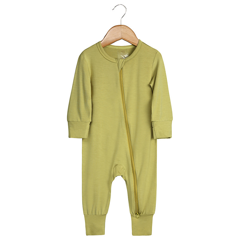 Newborn Bamboo Solid Jumpsuit