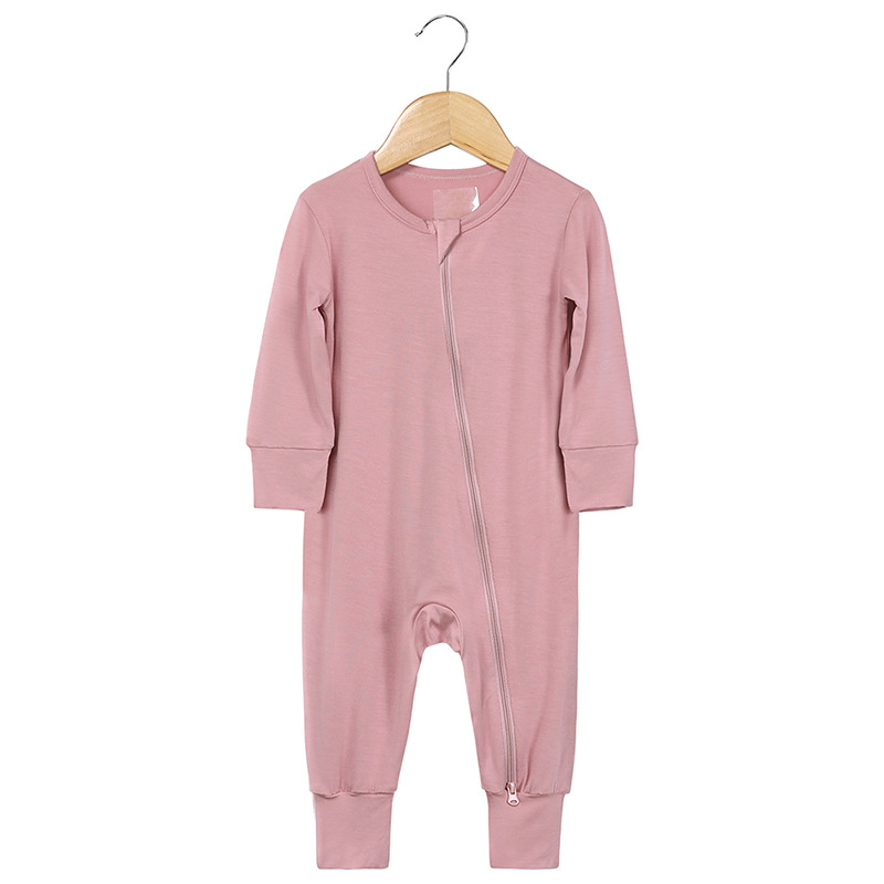 Newborn Bamboo Solid Jumpsuit