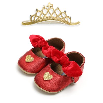 Baby Girl Bow Princess Shoes-visikids