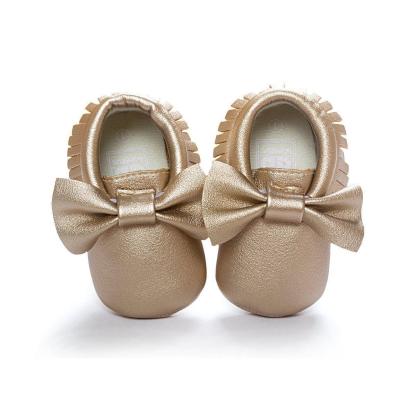 Baby Simple Bowknot Shoes-visikids
