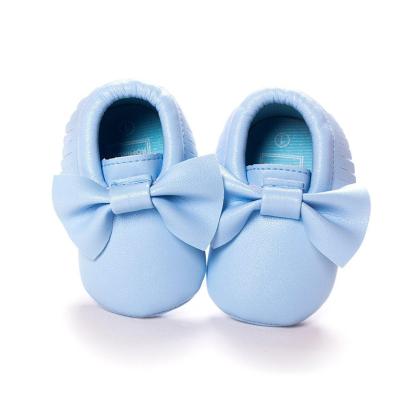 Baby Simple Bowknot Shoes-visikids