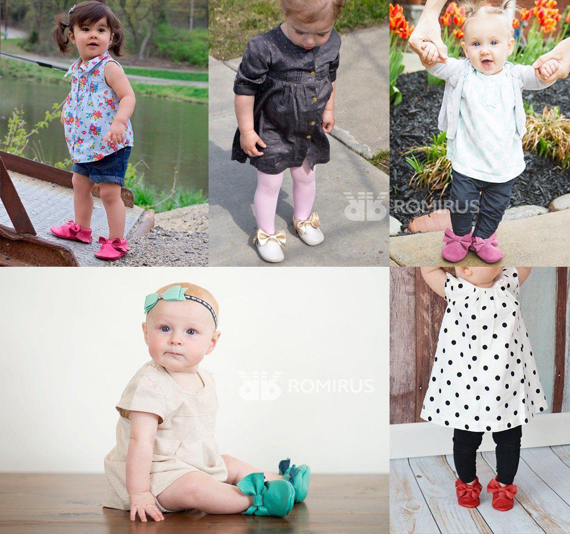 Baby Simple Bowknot Shoes-visikids