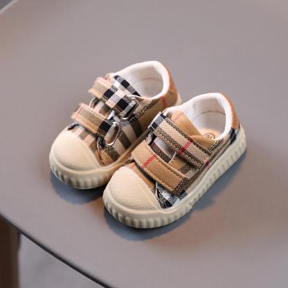 Check Pattern Shoes-visikids