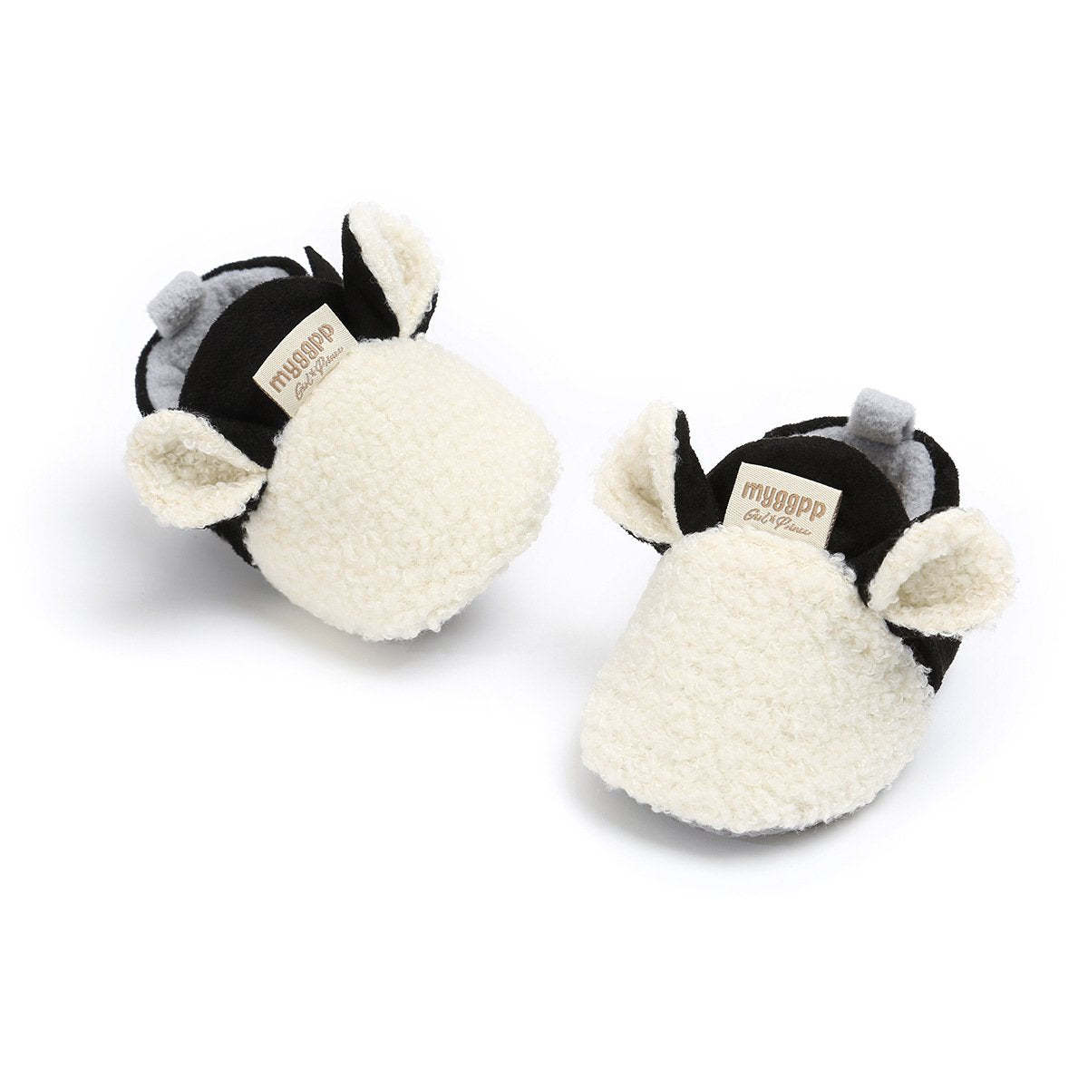 Baby Girl Cotton Plush Shoes-visikids