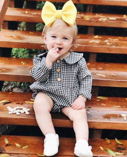 Baby Big Bowknot Hairband Headbands-visikids