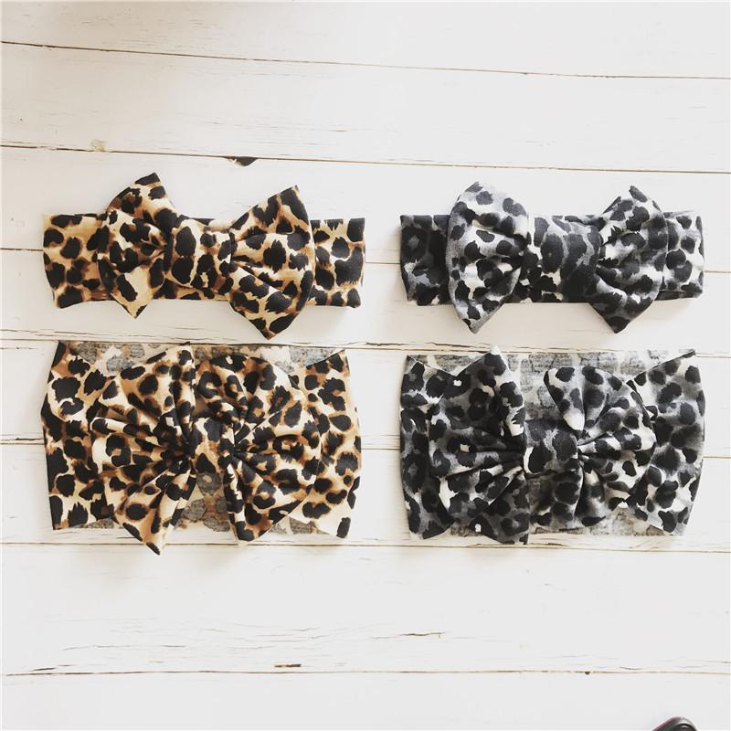 Baby 3D Big Bowknot Leopard Headband-visikids