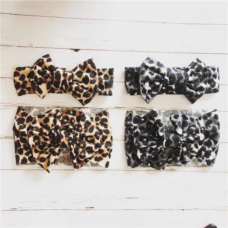 Baby 3D Big Bowknot Leopard Headband-visikids