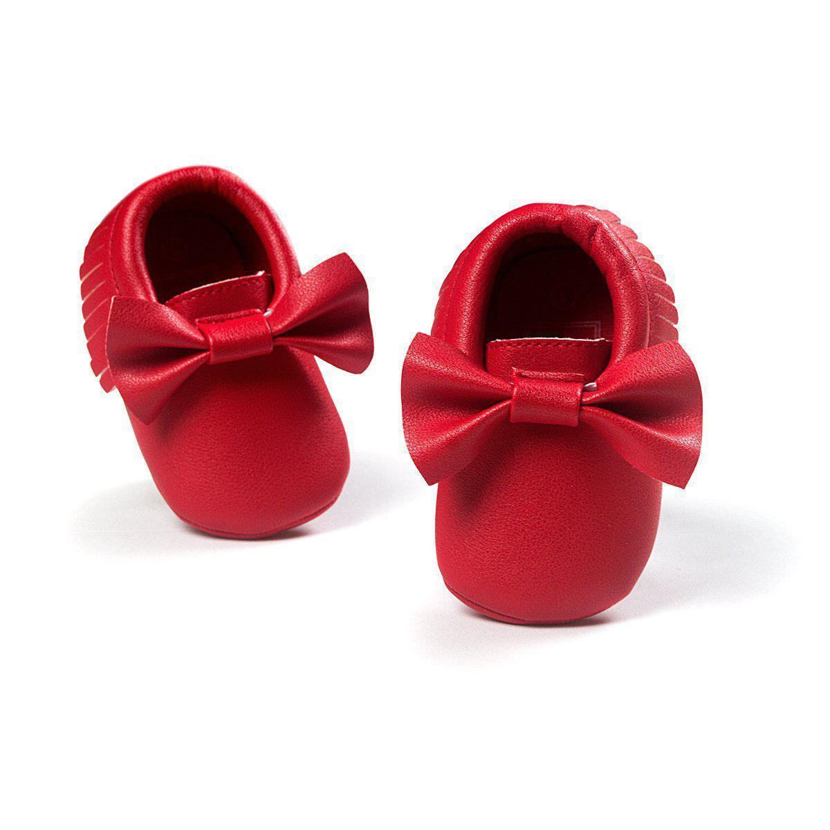 Baby Simple Bowknot Shoes-visikids