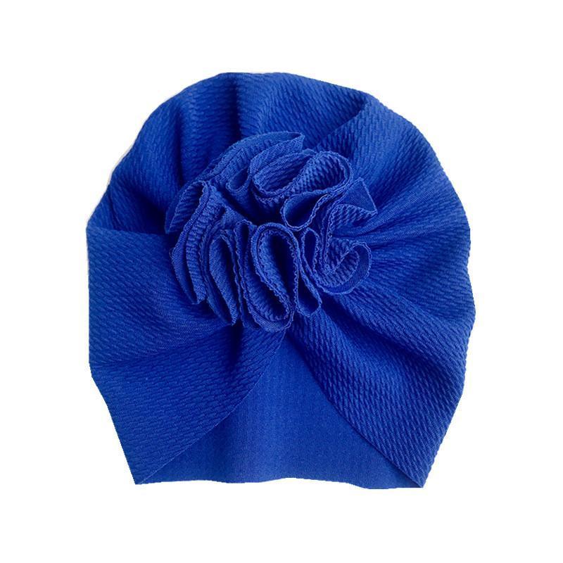 Children's hat soft knitted cloth bow
