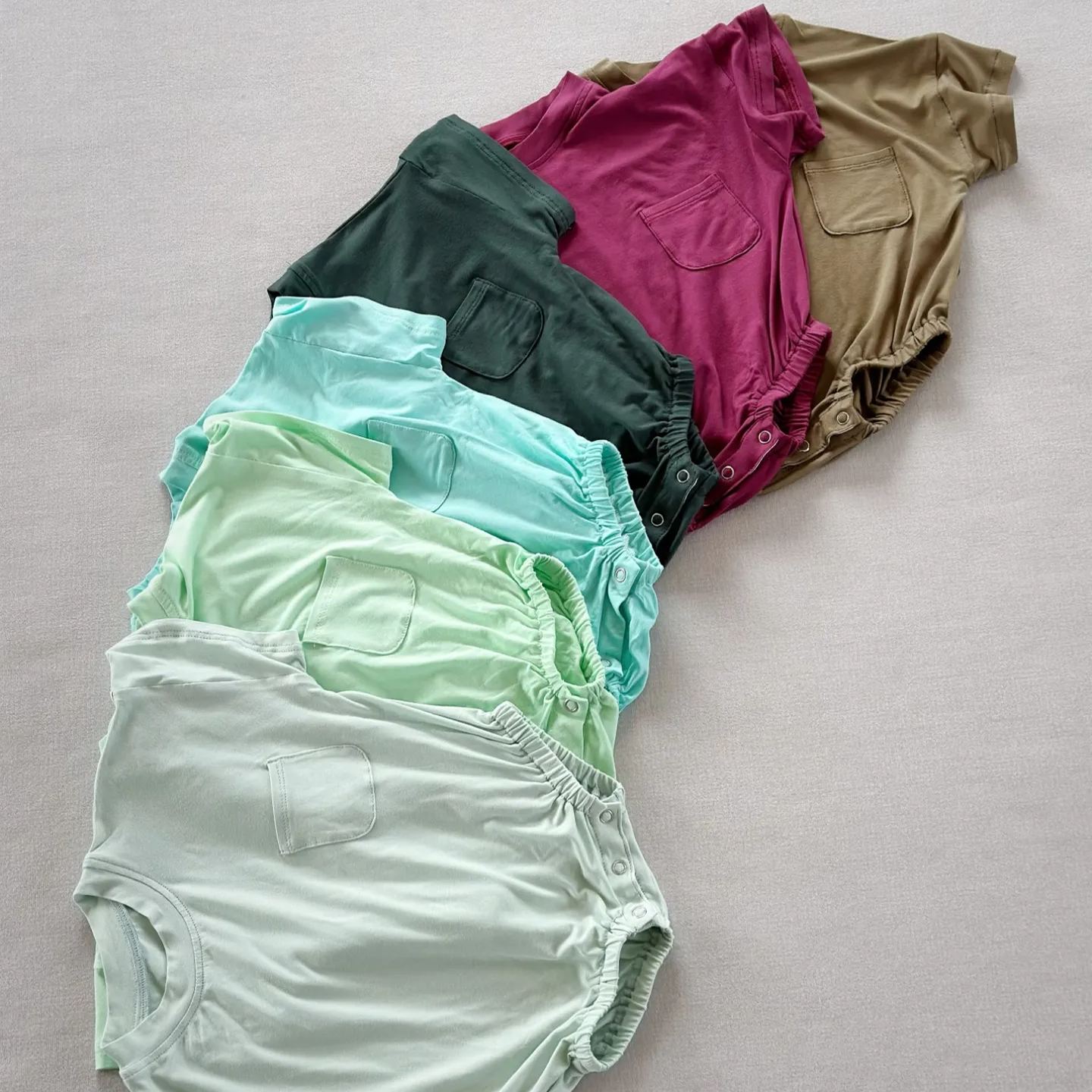 Baby Bamboo Bubble Romper