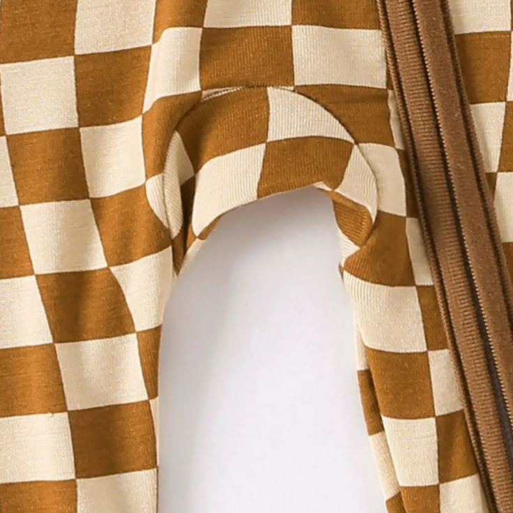 Baby Bamboo Checkered Jumpsuit