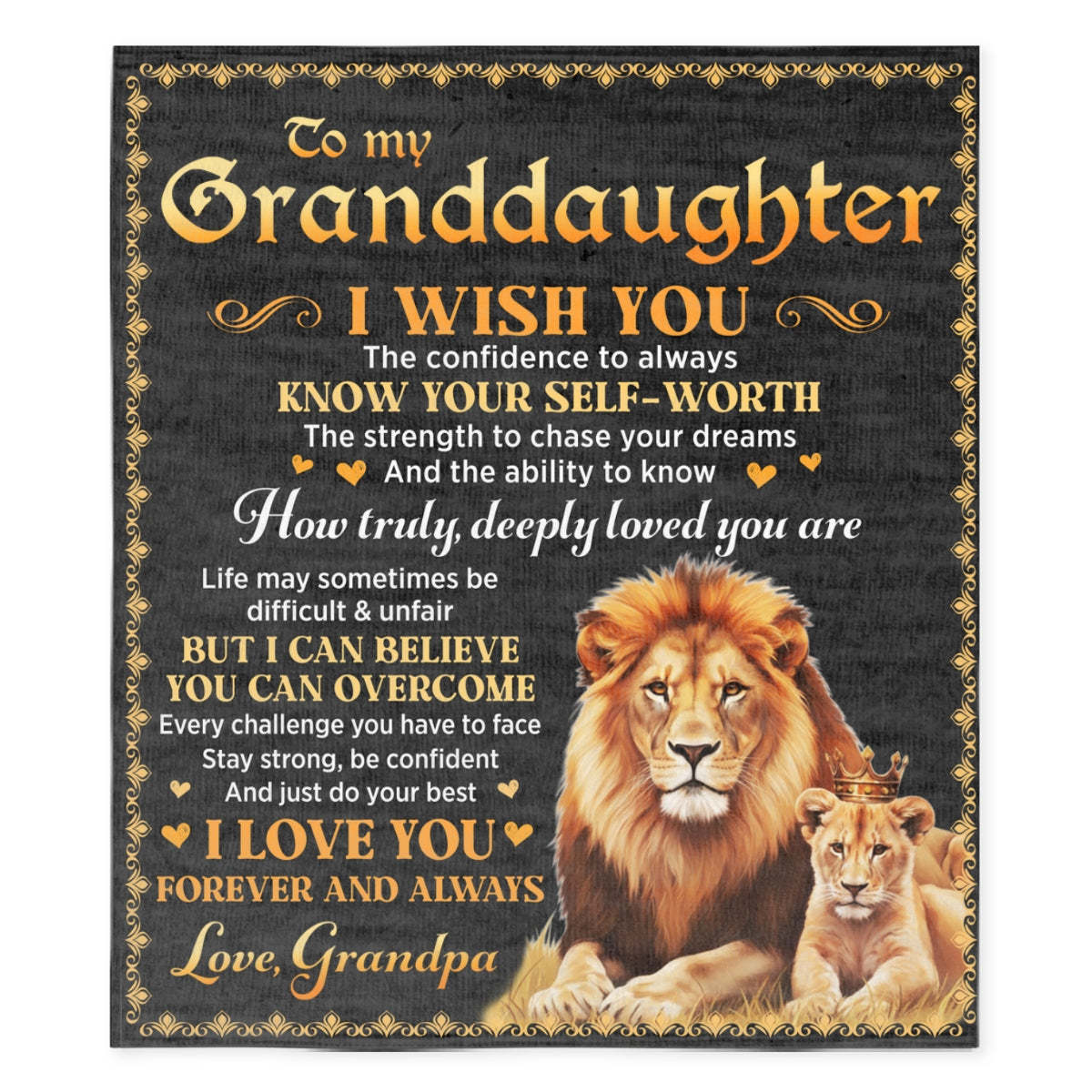 Just Do Your Best - Personalized Custom Fleece Blanket