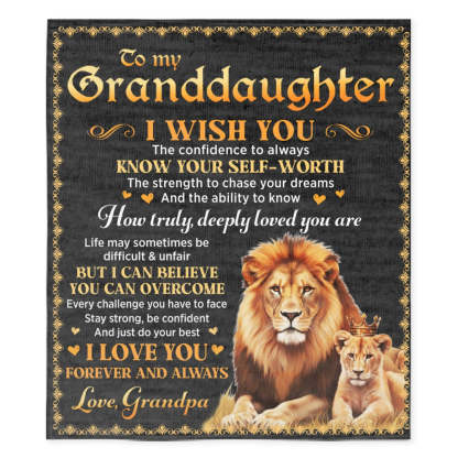 Just Do Your Best - Personalized Custom Fleece Blanket