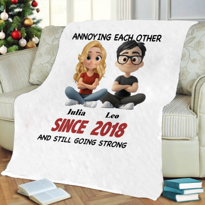 Together Forever - Personalized Blanket