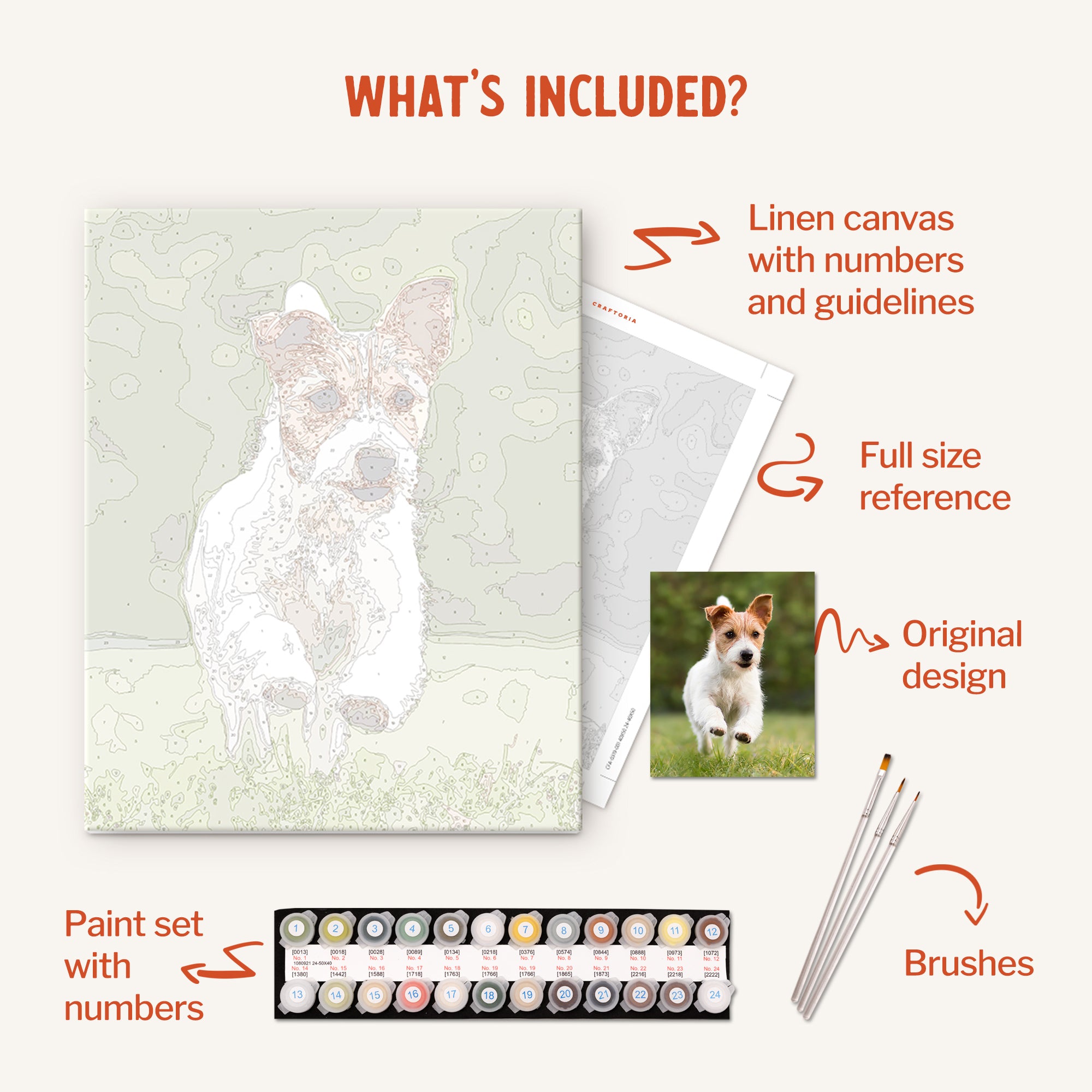 Custom Paint By Numbers Kit