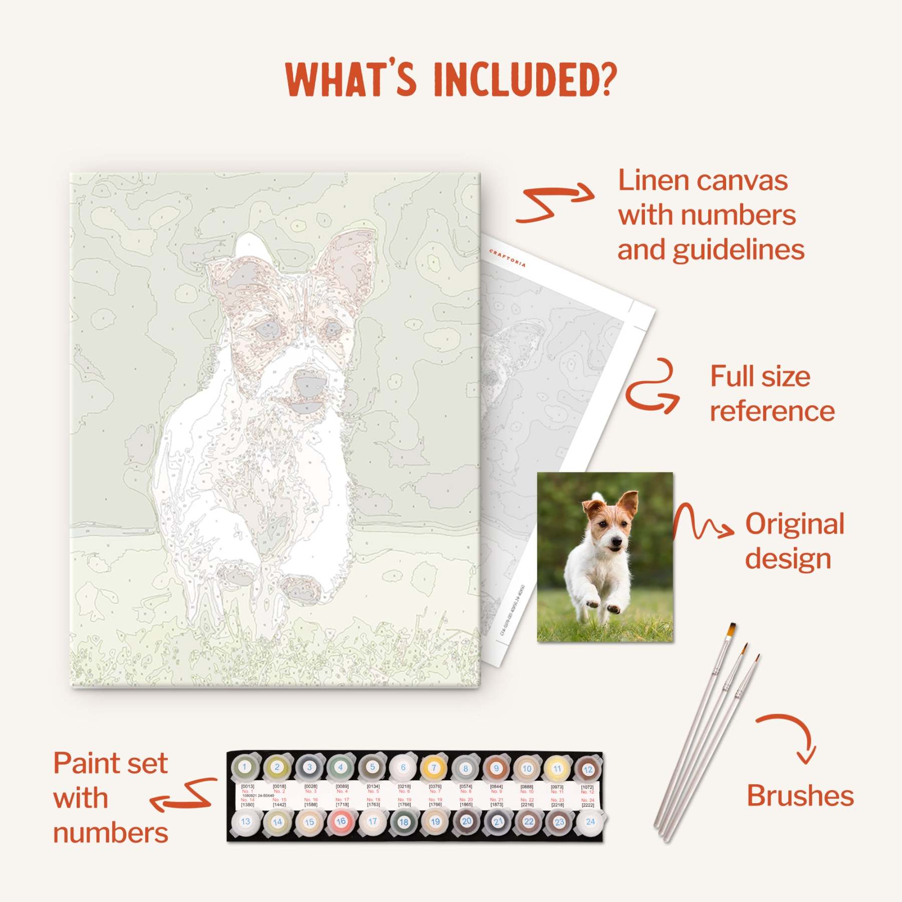 Custom Paint By Numbers Kit