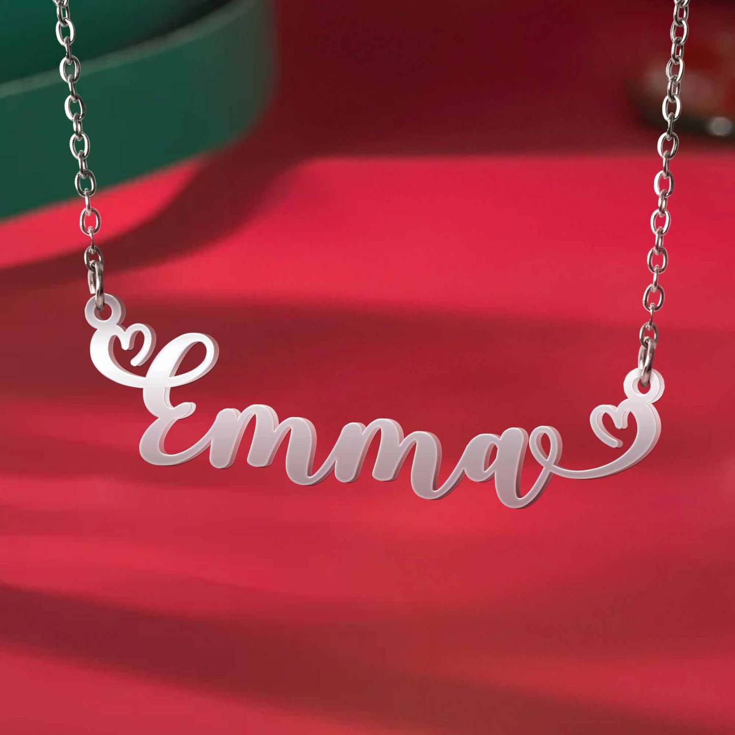 I Love You Forever And Always - Custom Name Necklace-CustomCraftedX