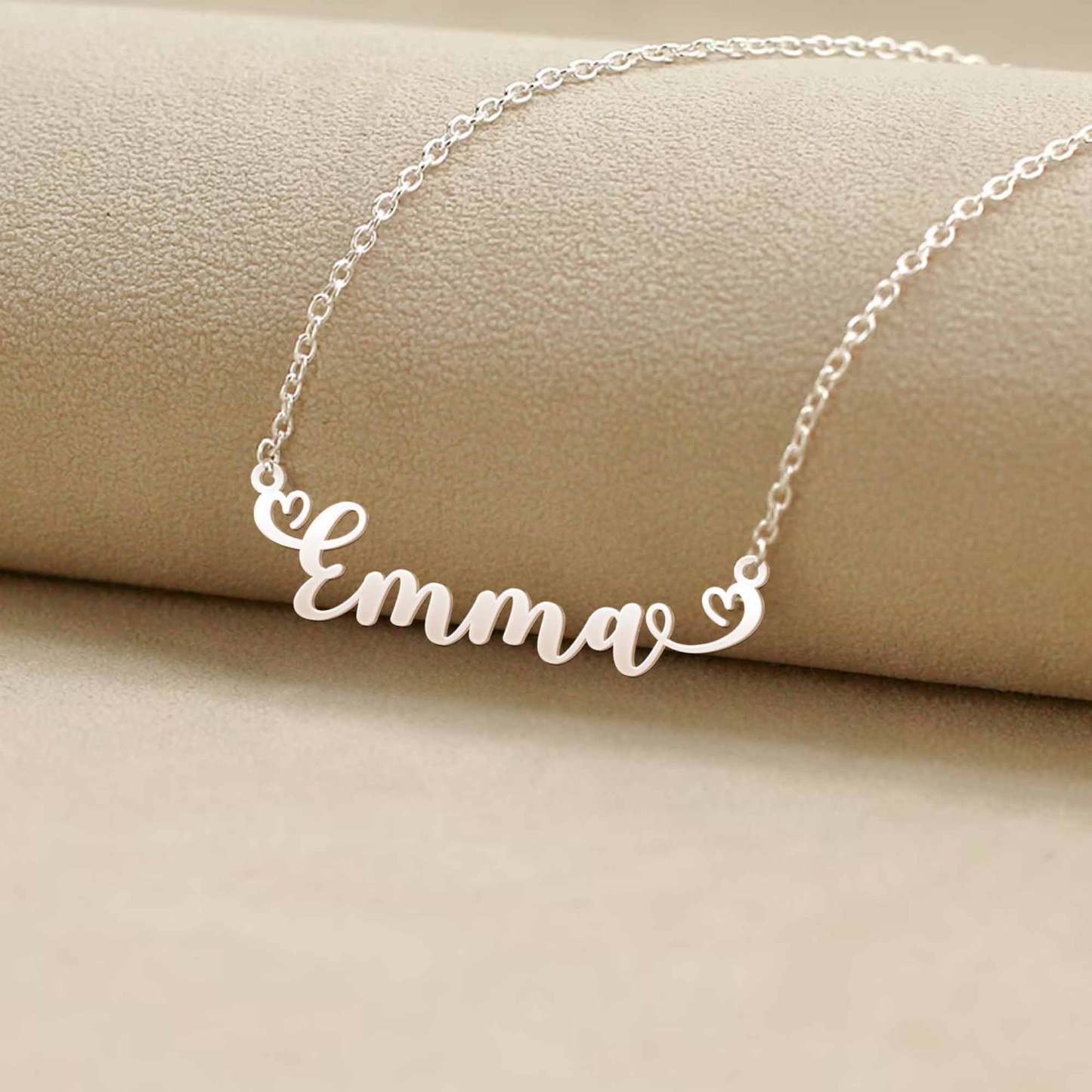 I Love You Forever And Always - Custom Name Necklace-CustomCraftedX