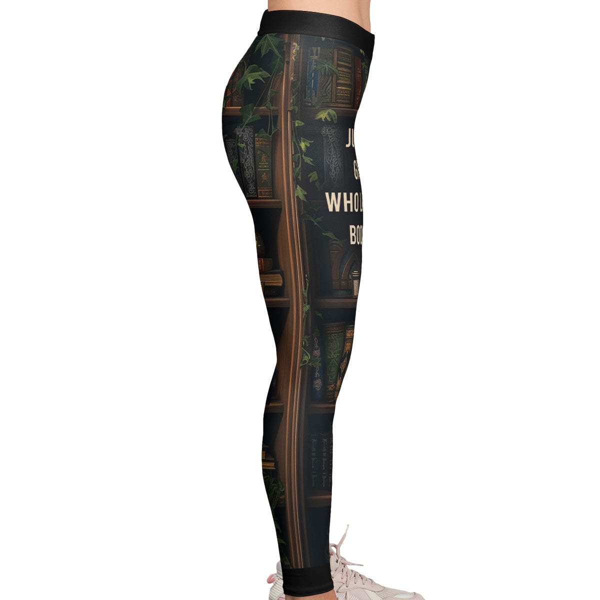 Just A Girl Who Loves Books - Personalized Leggings-CustomCraftedX