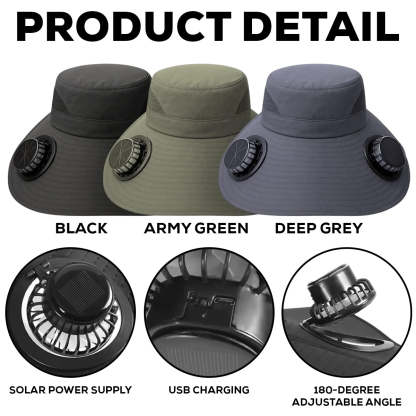 Plant Lady - Personalized Custom Solar Fan Hat
