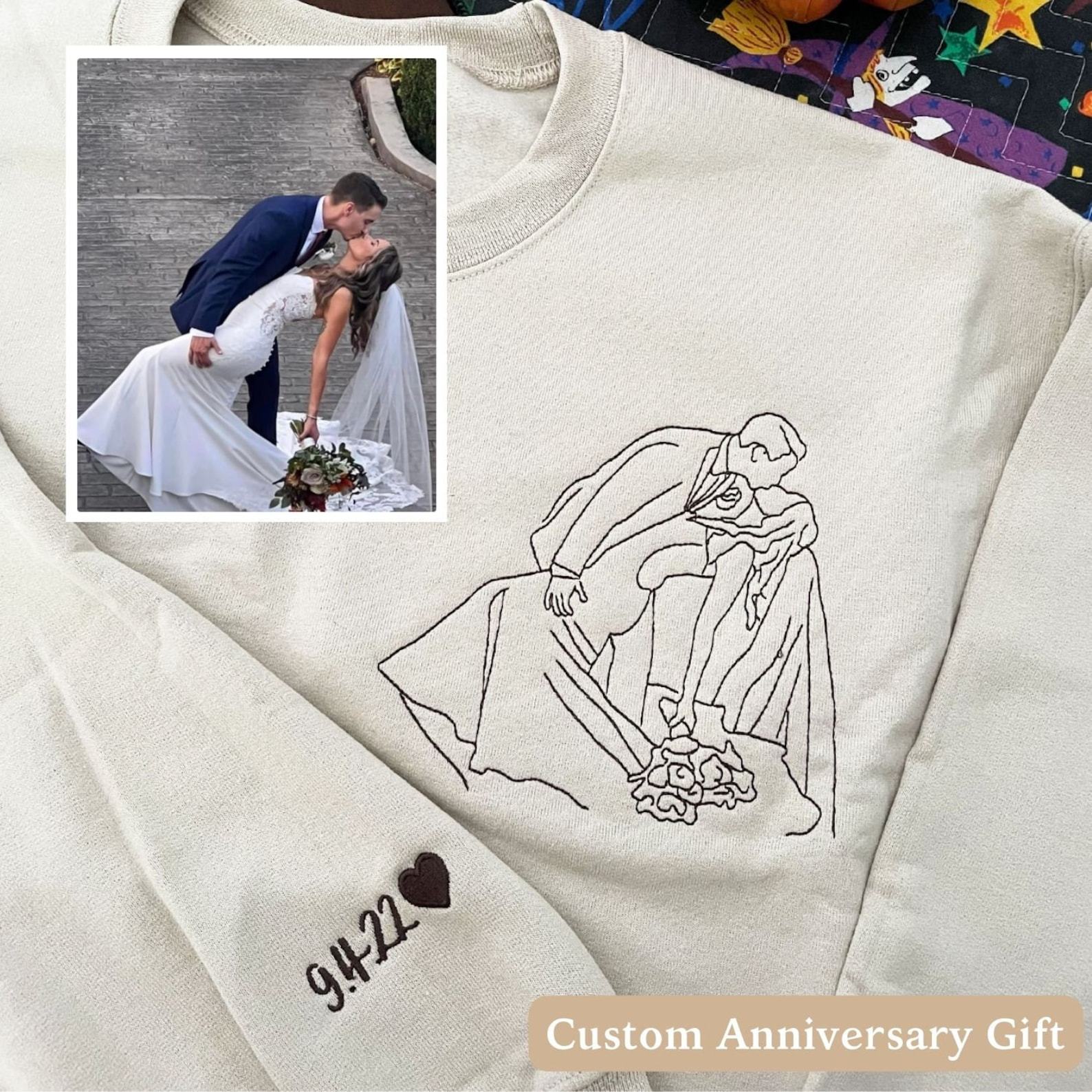 Personalized Outline Photo Sweatshirt | Hoodie | T-shirt