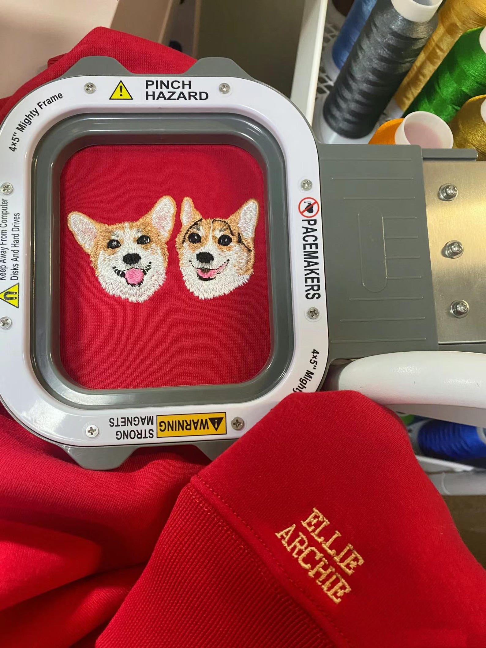 Custom Pet Embroidered Sweatshirt | Hoodie | T-shirt
