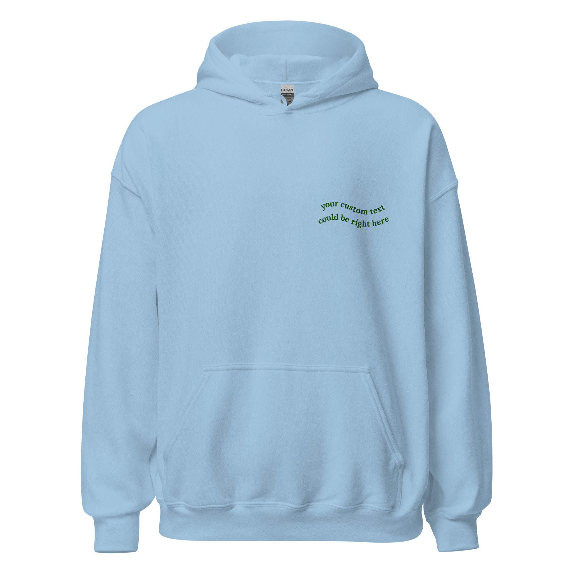 Custom Printed Hoodie | Best Friend & Girlfriend Gift | Personalized Sweater | Custom Embroidered Pullover-CustomCraftedX