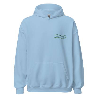 Custom Printed Hoodie | Best Friend & Girlfriend Gift | Personalized Sweater | Custom Embroidered Pullover-CustomCraftedX