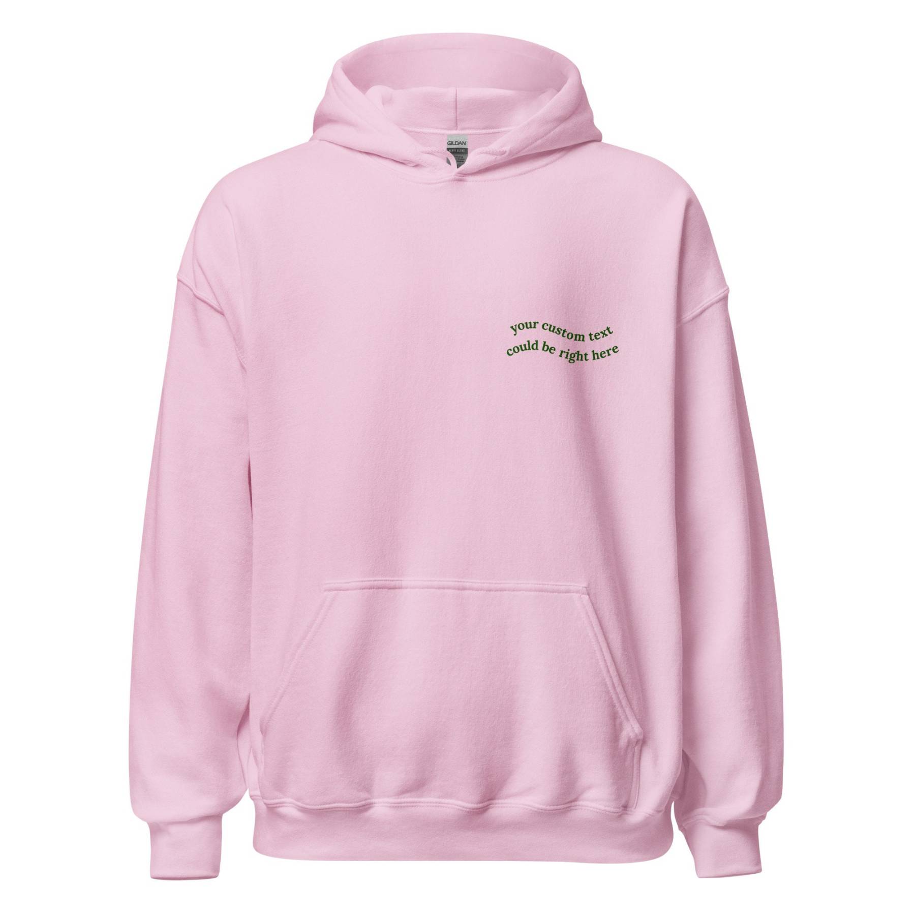Custom Printed Hoodie | Best Friend & Girlfriend Gift | Personalized Sweater | Custom Embroidered Pullover-CustomCraftedX
